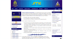 Desktop Screenshot of jme.shahroodut.ac.ir